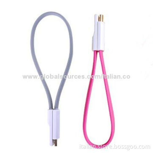 Colorful Magnet Micro USB Cable for Samsung, with Data Charging Sync